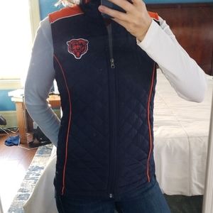 Chicago Bears NFL quilted vest